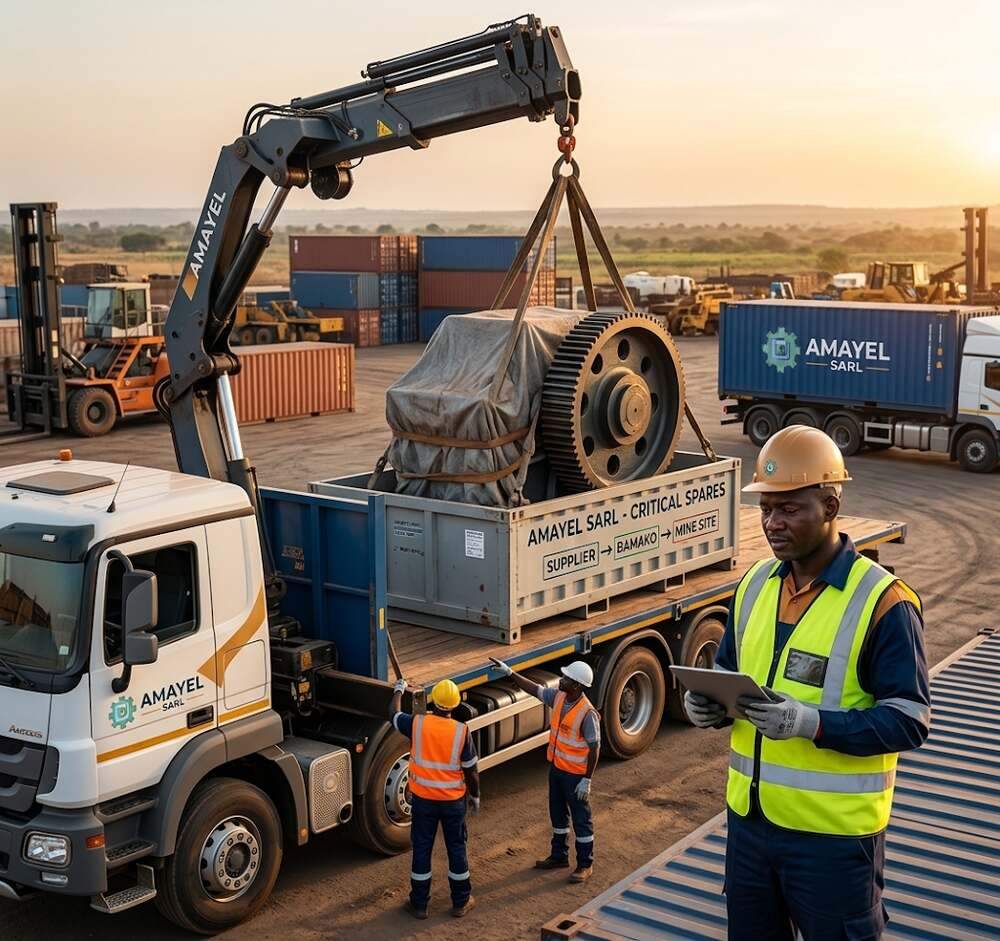 La logistique sur le terrain — Amayel SARL